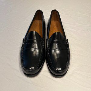 Bass Weejuns Black Loafers Brand New